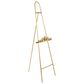 Maple and Jade 63" Arched Foldable 2-Tier Leaf Display Easel in Satin Gold, , large