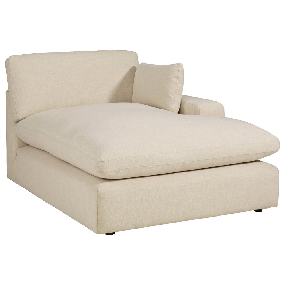 Ashley Elyza 3-Piece Right Facing Sectional with Chaise in Linen, , large