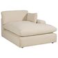 Ashley Elyza 3-Piece Right Facing Sectional with Chaise in Linen, , large