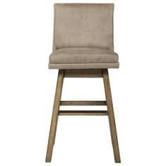 Signature Design by Ashley Tallenger 30 Swivel Barstool in Beige