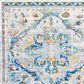 Safavieh Aria 6"6" Square Grey and Blue Area Rug, , large