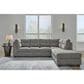 Ashley Marleton 2-Piece Right Facing Sectional with Chaise in Gray, , large