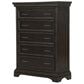 at HOME Caldwell Chest in Caldwell Dark Brown with Black, , large