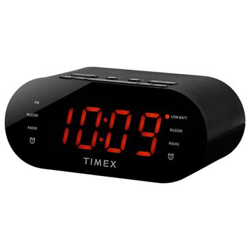 iHome FM Dual Alarm Clock Radio with USB Charging in Black, , large