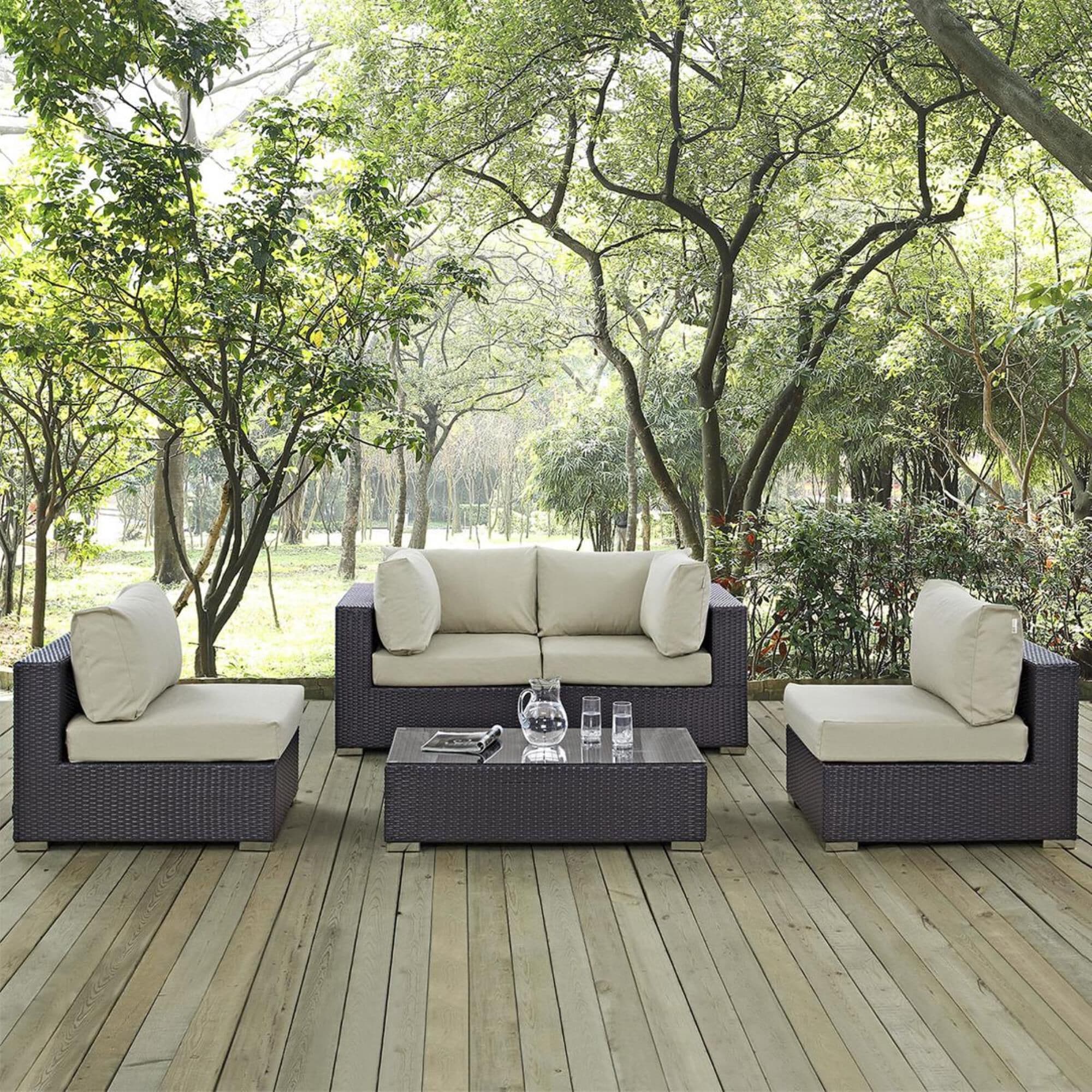 Modway hotsell patio set