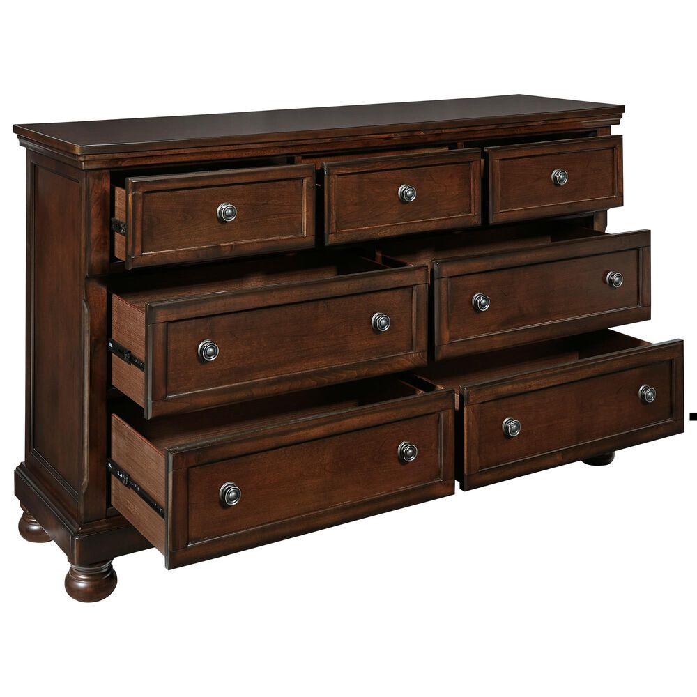 Millenium Porter 3-Piece California King Storage Bedroom Set in Rustic Brown, , large