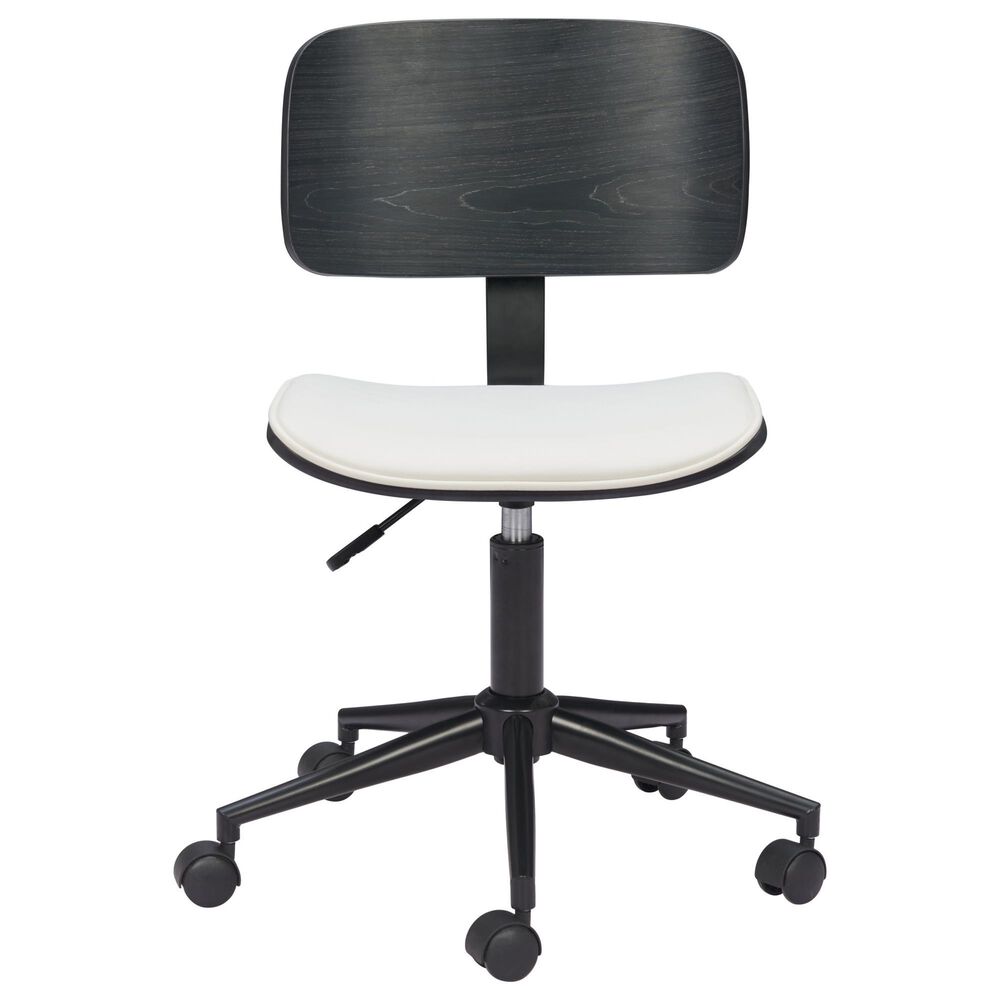 Zuo Modern Duravel Office Chair in Black, , large