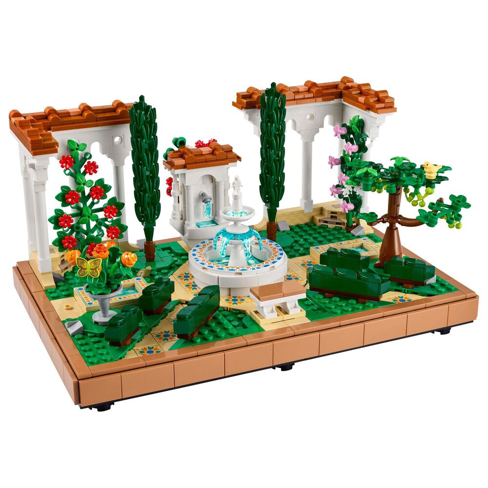LEGO Icons Fountain Garden Building Set in Multicolor, , large