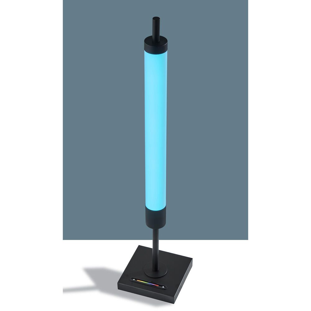 Adesso Collin LED Color Changing Table Lamp in Black, , large