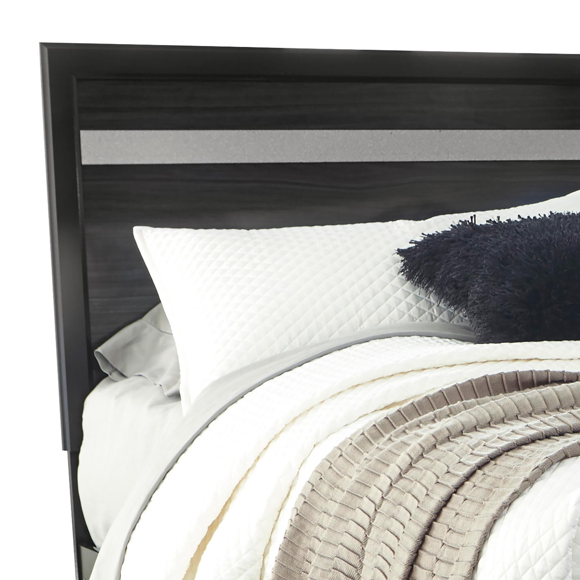 Signature Design by Ashley Starberry King Storage Bed in Black and