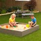 Kidkraft Backyard Sandbox in Gray, , large