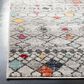Safavieh Adirondack ADR204F 3" x 5" Light Grey and Fuchsia Area Rug, , large