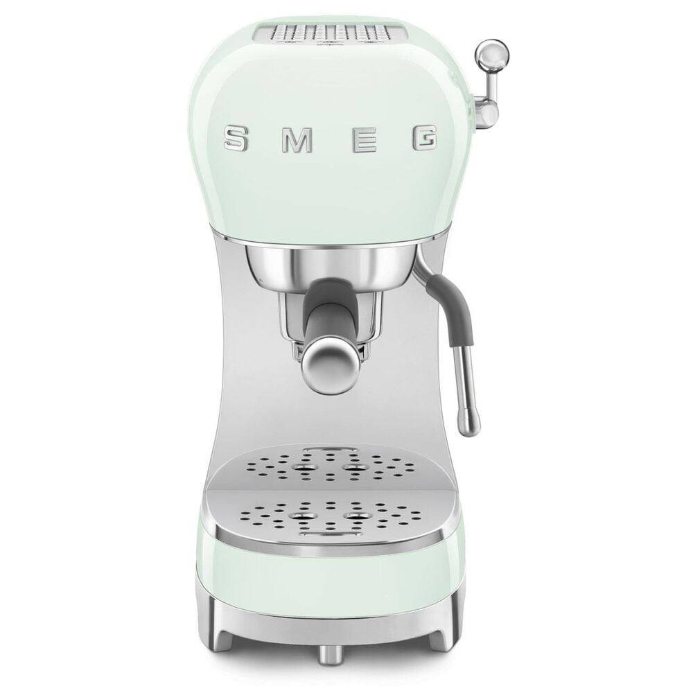 SMEG Espresso Manual Coffee Machine in Pastel Green, , large