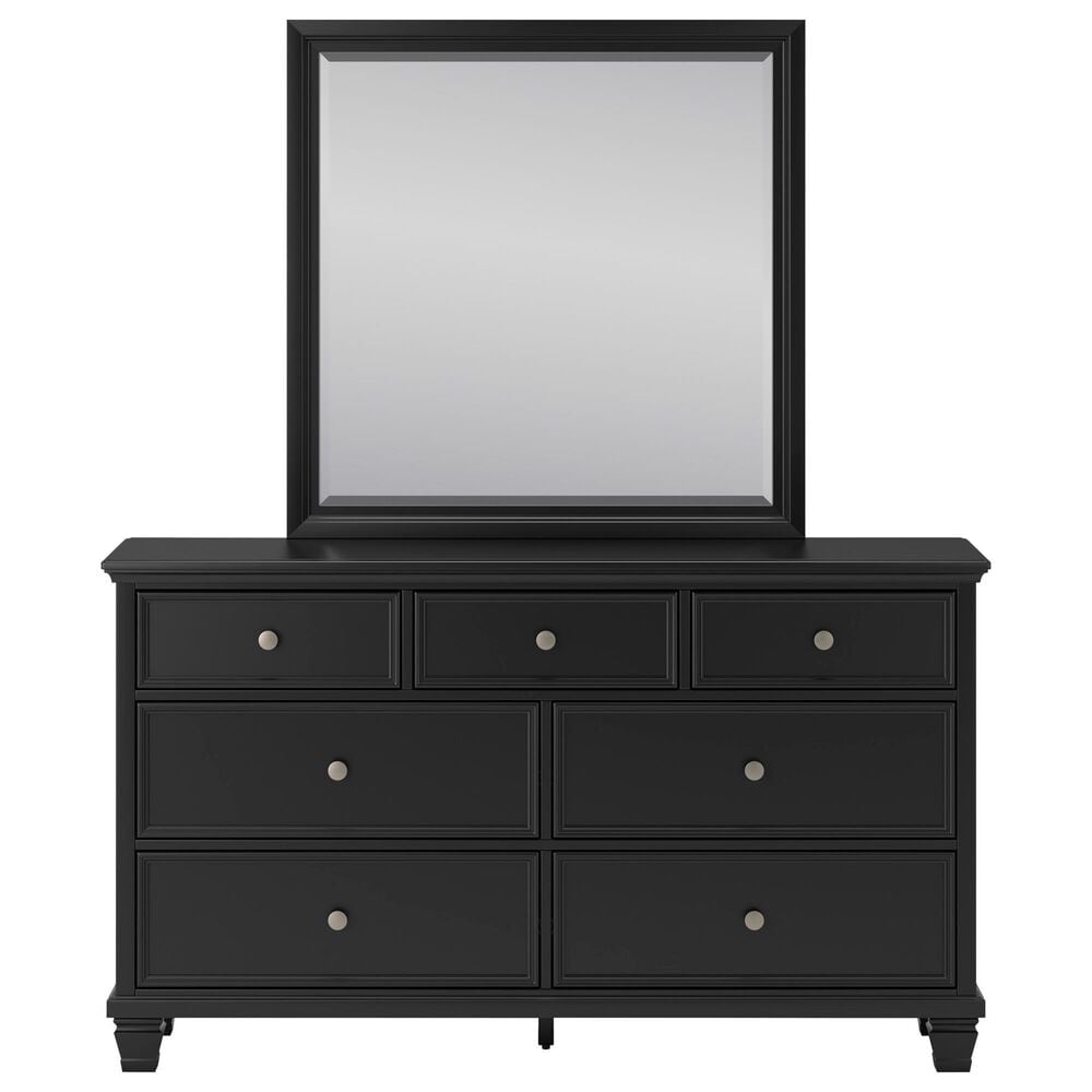 Ashley Lanolee 3-Piece Queen Bed with Two Nightstands in Black, , large