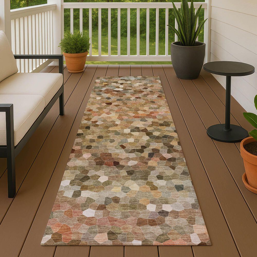 Dalyn Rug Company Kaleidoscope Canyon 2'3" x 7'6" Indoor/Outdoor Runner, , large
