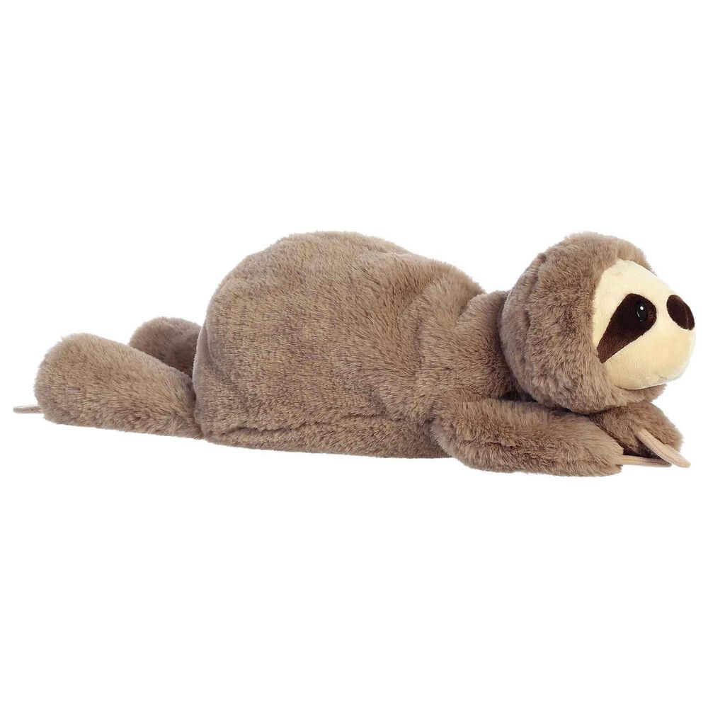 Aurora Snoozles 18" Sloth Plush in Brown, , large
