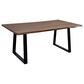 Porter Designs Manzanita and Malin 7-Piece Rectangular Dining Set in Harvest and Black, , large