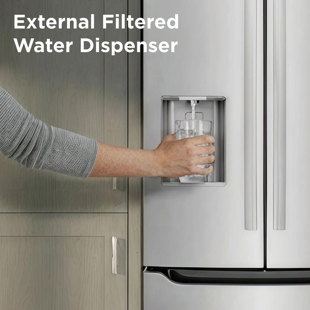 Frigidaire Gallery 20 Cu. Ft. Standard-Depth French Door Refrigerator in Stainless Steel, , large