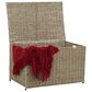 Household Essentials Large Wicker Sturge Chest with Lid in Natural, , large