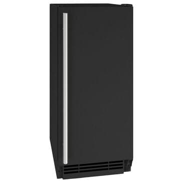 U-Line 15" Ice Maker with Pump in Black, , large