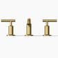 Kohler Purist Widespread Bathroom Sink Faucet in Vibrant Brushed Moderne Brass, , large