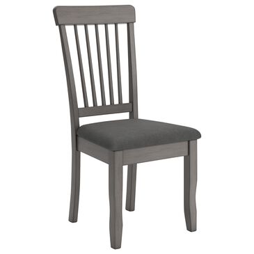 Signature Design by Ashley Shullden Dining Chair in Medium Gray, , large