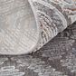Feizy Francisco 5" x 8" Ivory and Gray Area Rug, , large