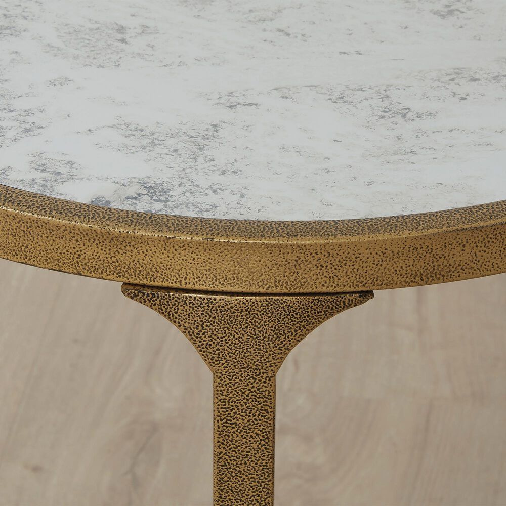 Ashley Korajane End Table in Antique Gold, , large