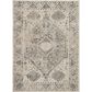 Nourison Fusion FSS11 5"4" x 7"4" Cream and Grey Area Rug, , large