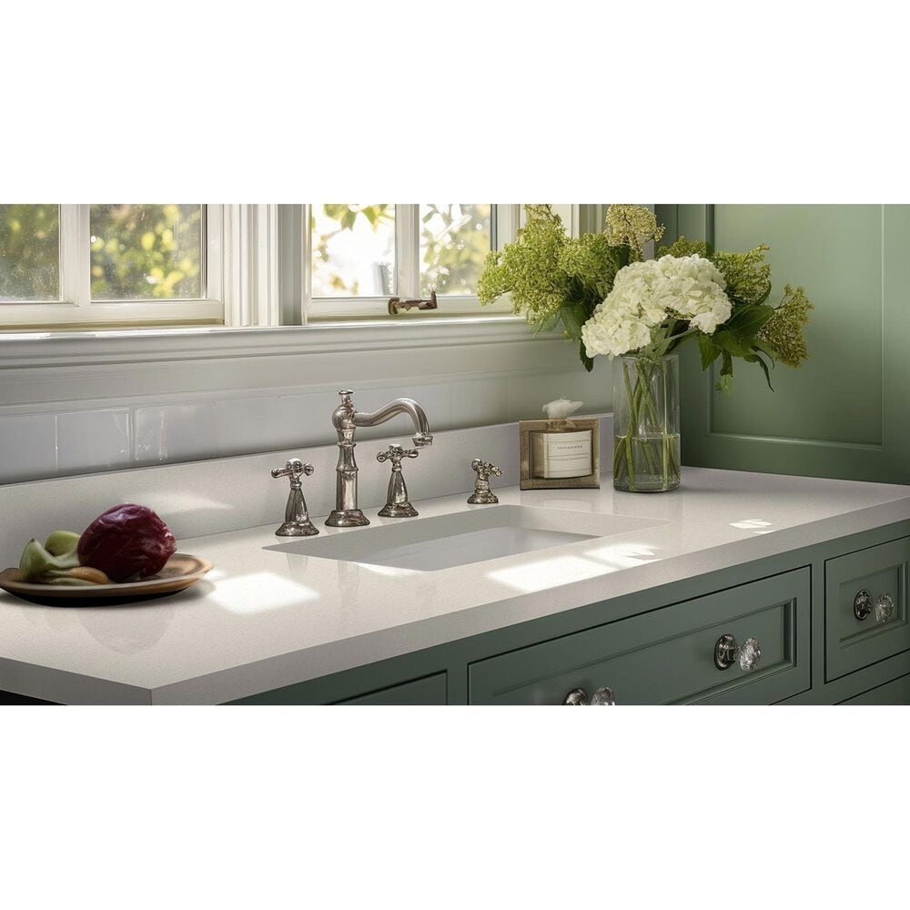 NFM Custom Countertops Aruca White 3cm Quartz Countertop, , large