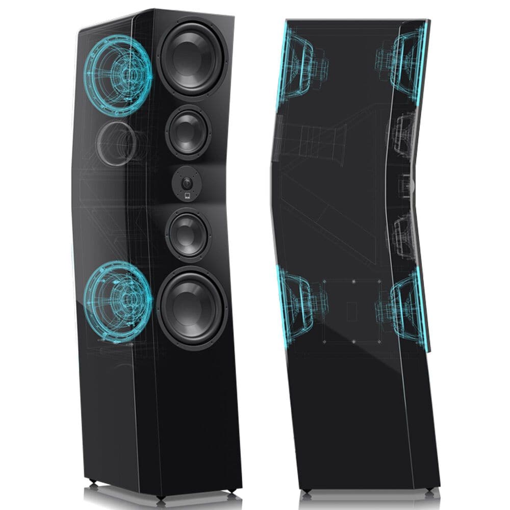 Svs Audio Ultra Evolution Titan Floor Standing Speaker in Black Oak, , large