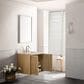 James Martin Vanities Laurent 30" Single Bathroom Vanity in Light Natural Oak with 3 cm Eternal Marfil Quartz Top and Rectangular Sink, , large