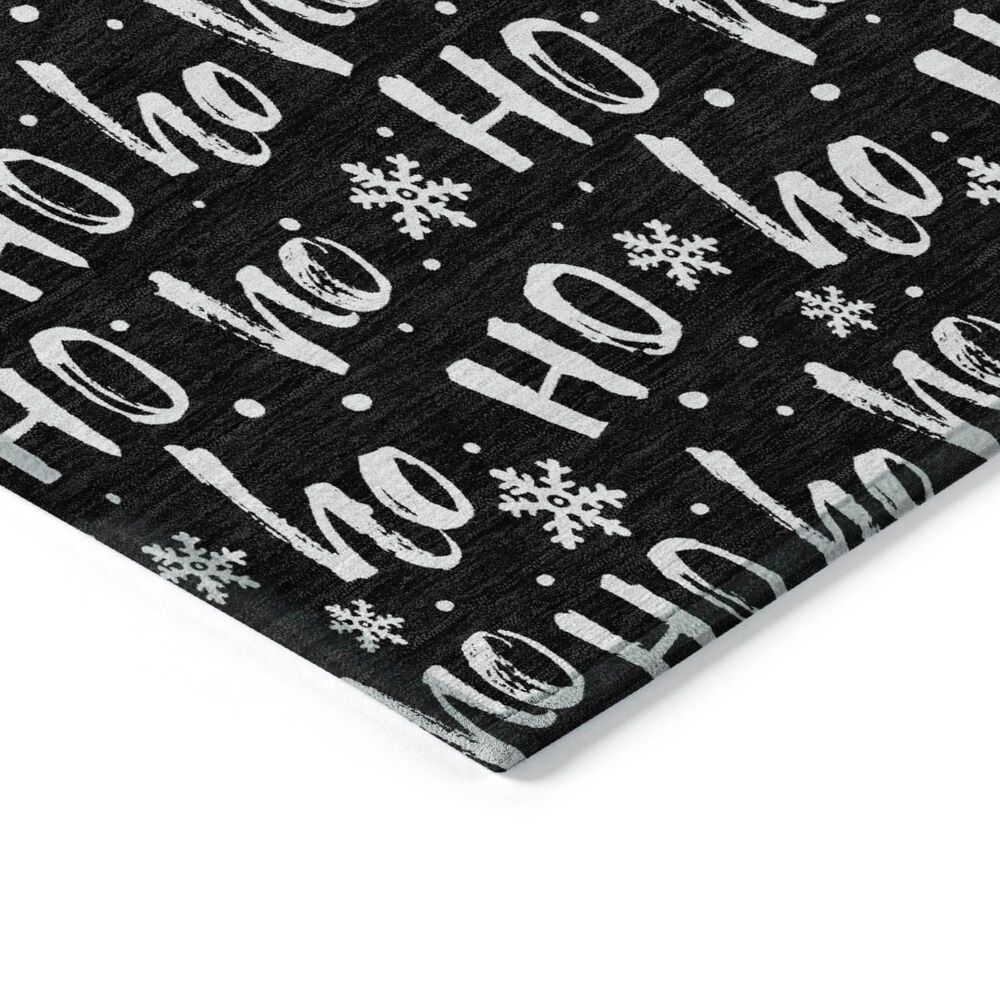 Dalyn Rug Company Wonderland WN22 5&#39; x 7&#39;6&quot; Black Indoor/Outdoor Area Rug, , large