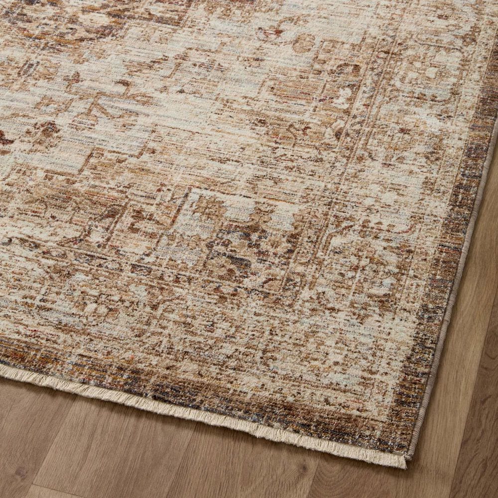 Loloi II Sorrento 2&#39; x 3&#39; Mocha and Multicolor Area Rug, , large