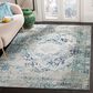 Safavieh Madison MAD152M 5"3" x 7"6" Ivory and Blue Area Rug, , large