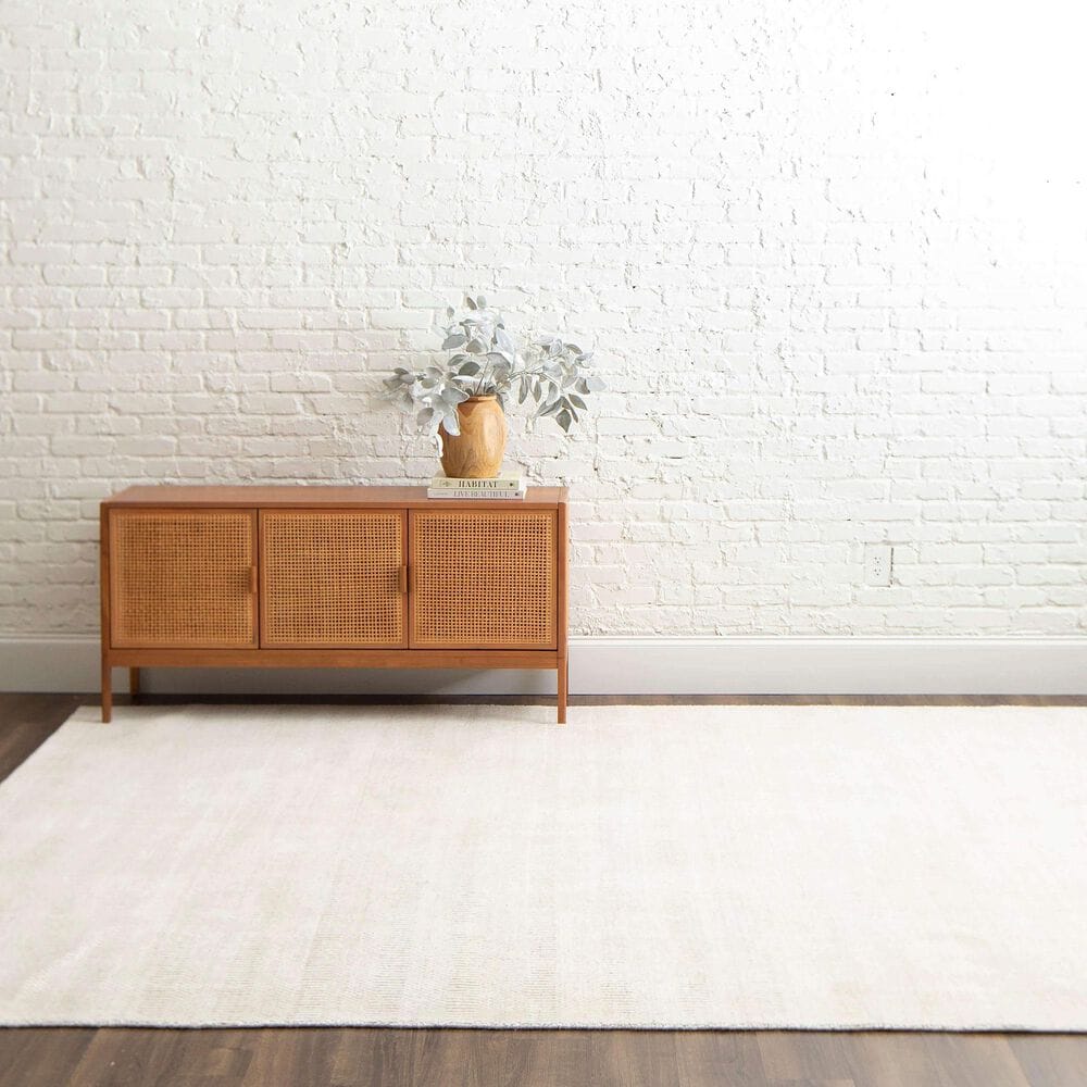 Karastan Gemini 6&#39; x 9&#39; Ivory Area Rug, , large