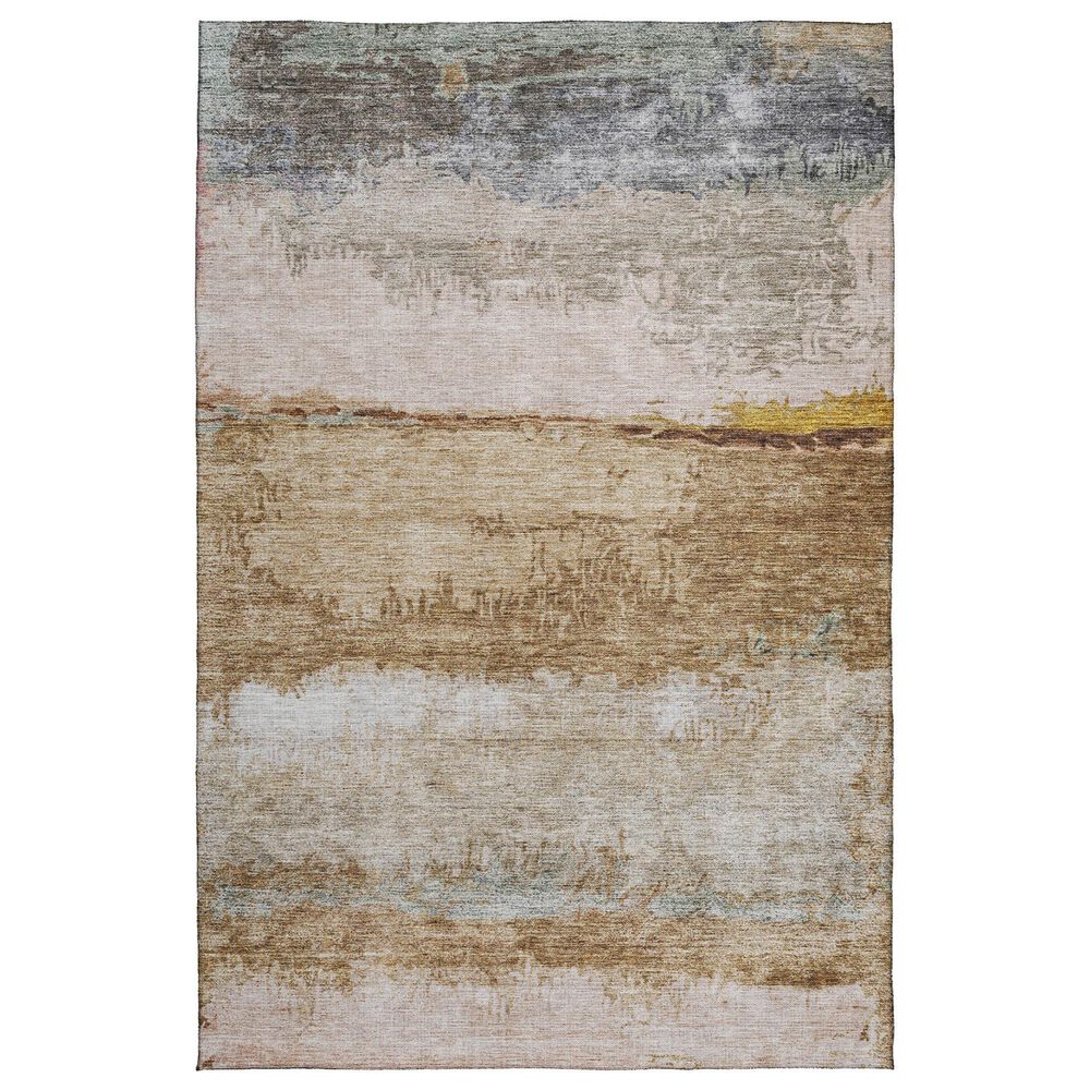 Dalyn Rug Company Nouveau NV5 10" x 14" Beige Indoor/Outdoor Area Rug, , large