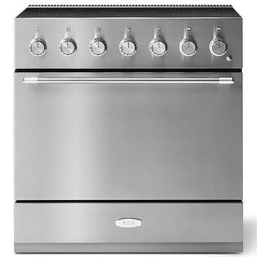 AGA Mercury 4.9 Cu. Ft. 36" Freestanding Induction Range with 5 Elements in Stainless Steel, , large