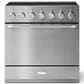 AGA Mercury 4.9 Cu. Ft. 36" Freestanding Induction Range with 5 Elements in Stainless Steel, , large