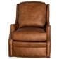 Smith Brothers Leather Swivel Chair in Bronze, , large