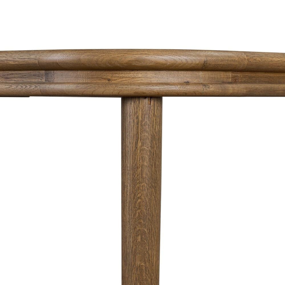 Four Hands Florent Extension Dining Table in Amber - Table Only, , large