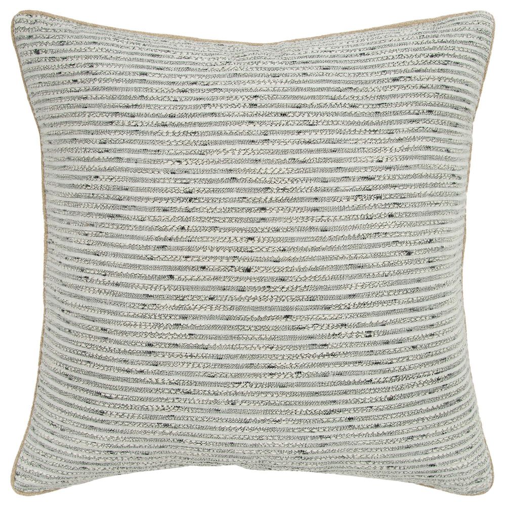 Rizzy Home Donny Osmond 20" Down Filled Pillow in Light Gray, , large