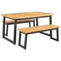 Signature Design by Ashley Town Wood 3-Piece Dining Table Set