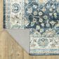 Oriental Weavers Sumter 3"6" x 5"6" Blue and Ivory Area Rug, , large