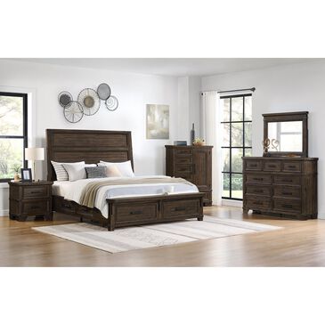 Mayberry Hill Colorado City 5-Piece King Bedroom Set in Charcoal, , large