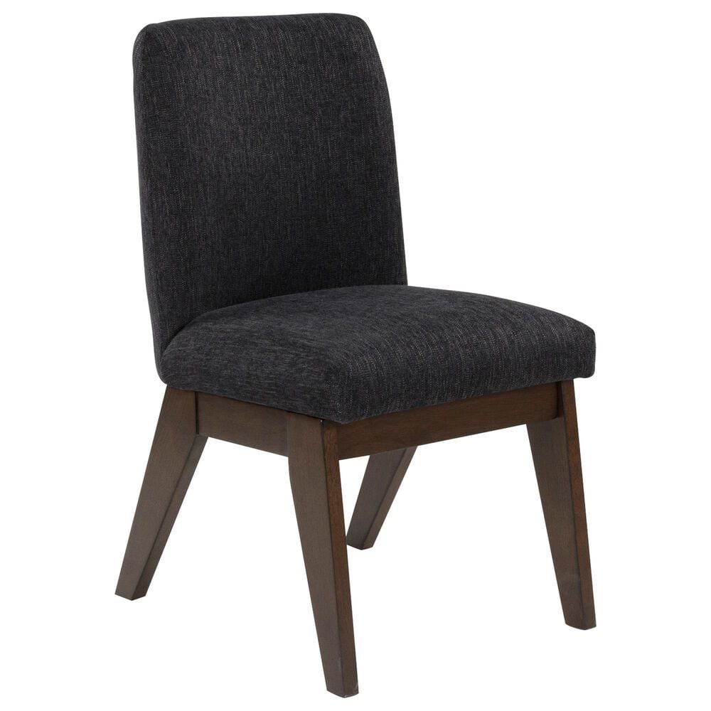 Ashley Dilenno Upholstered Dining Side Chair in Dark Brown, , large