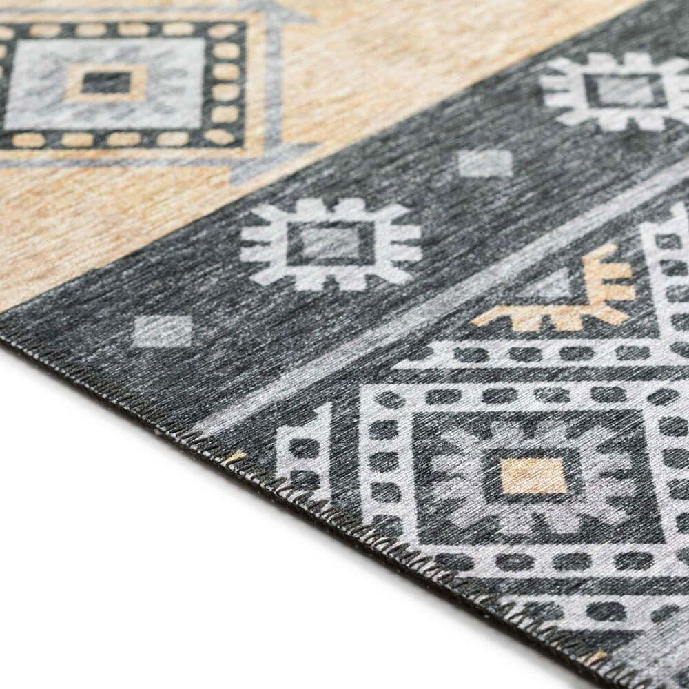 Dalyn Rug Company Sedona Southwestern 2&#39;3&quot; x 7&#39;6&quot; Midnight Indoor/Outdoor Area Performance Rug, , large
