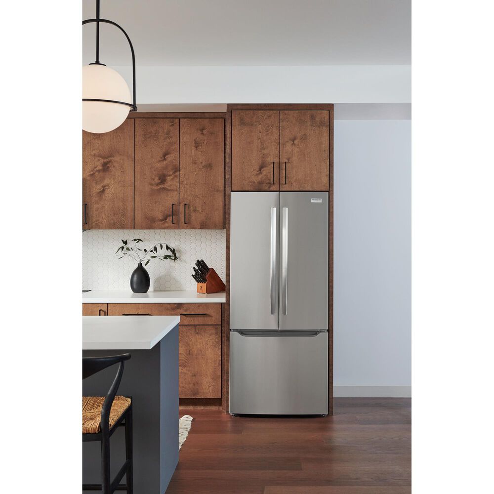 Frigidaire Gallery 20.0 Cu. Ft. Standard-Depth French Door Refrigerator in Stainless Steel, , large