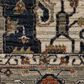 Oriental Weavers Eliana Brown and Blue 9"10" x 12"10" Area Rug, , large