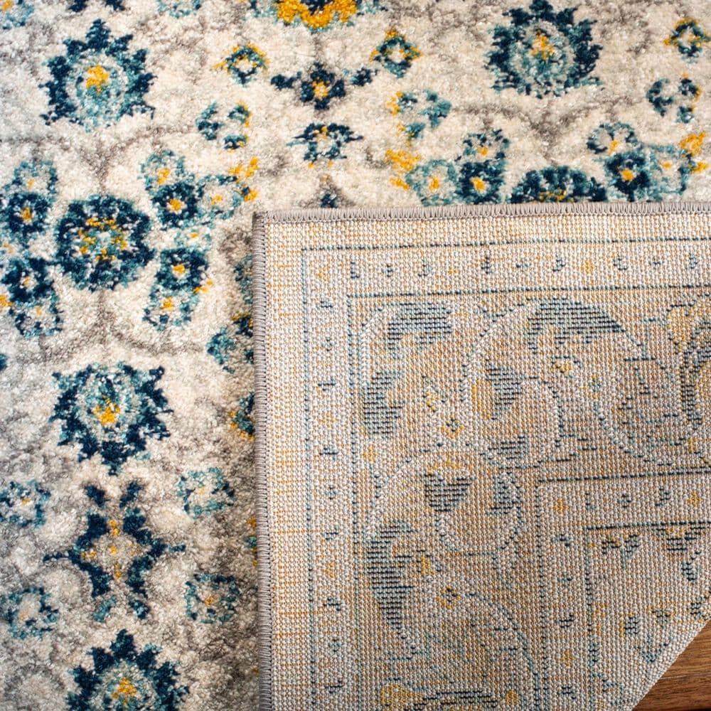 Safavieh Madison MAD151N 4&#39; x 6&#39; Ivory and Navy Area Rug, , large